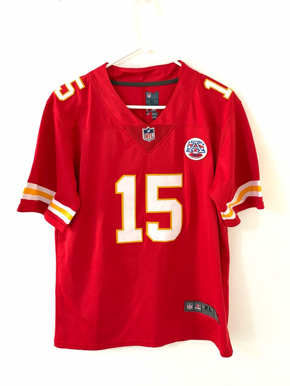 Nike On Field NFL Kansas City Patrick Mahomes Football Jersey, Size: Youth XL